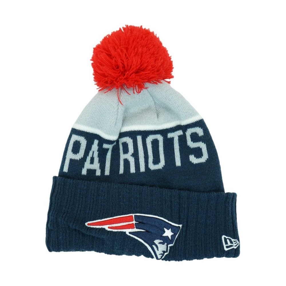 New England Patriots Beanie New Era Hat ~ Blue‎ ~ One Size ~ NFL
